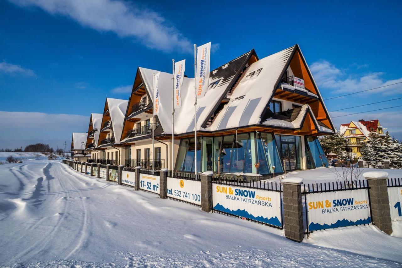 Apartamenty Sun & Snow Resorts E Bialka Tatrzanska Z Sauna Exterior foto